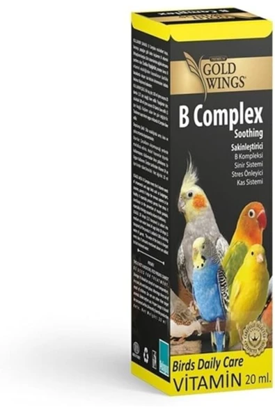 Gold Wings Premium Gwp B Complex (STRES ÖNLEYİCİ) 20cc ürün görseli 1