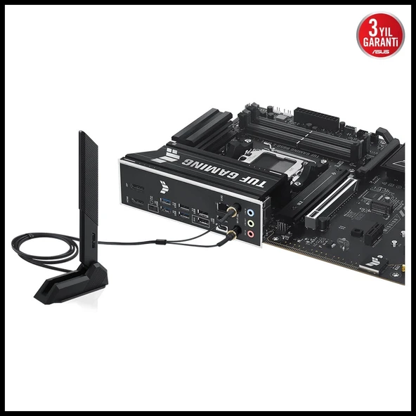 ASUS TUF GAMING B850-E WIFI 8000MHz DDR5 Soket AM5 M.2 HDMI DP ATX Anakart - 4