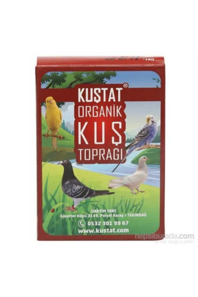 Kuştat Organik Kuş Toprağı 0,5 Litre ürün görseli 1