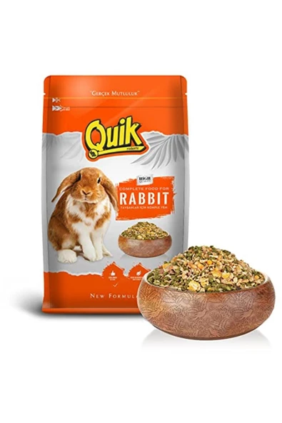 Quik Tavşan Yemi 750 Gr X 3 Adet ürün görseli