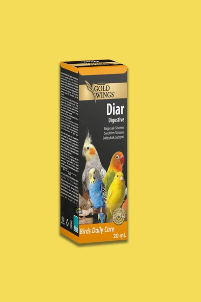 Gold Wings Kuşlarınız Için Bağırsak - Sindirim Ve Bağışıklık Sistemi Düzenleyici Vitamin - 20 Ml ürün görseli 1