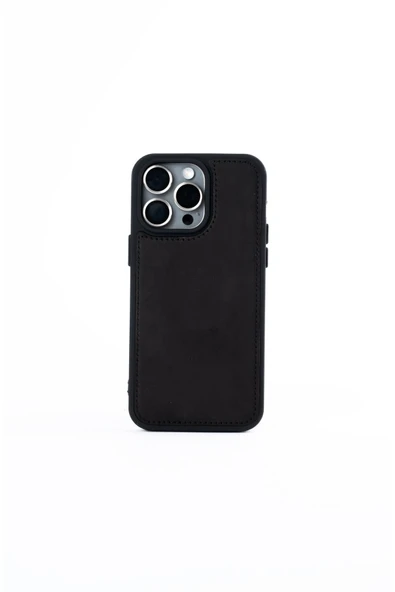saraci leather craft DERİ İPHONE 15 TELEFON KILIFI - 4