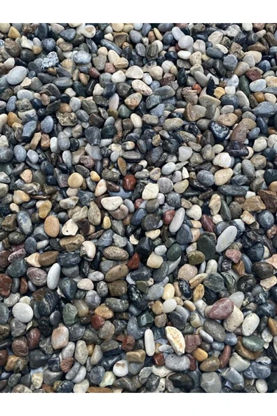 Dere Çakılı Taşı 1-1,5 Cm Bahçe Peyzaj Saksı Teraryum Akvaryum Taş (5 KG) - 3