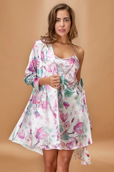 Nurteks 5354 Sabahlıklı Gecelik Takım ürün görseli 1