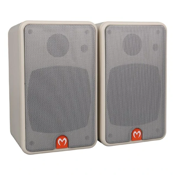 Magicvoice MV-21 10 CM 40 Watt Komütatörlü Hat Trafolu Beyaz Sütun Hoparlör (2'Li Takım) - 3