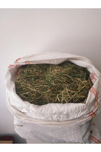 Canbay Doğal Ürünler  3 kg Kuru Yonca Otu, Kemirgen Otu (CHİNCHİLLA, TAVŞAN, GİNEPİG, HAMSTER İÇİN) 2kg - 3