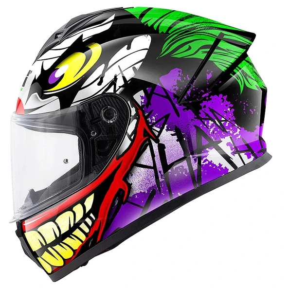 GIVI 50.X JOKE SİYAH KASK - Resim 2