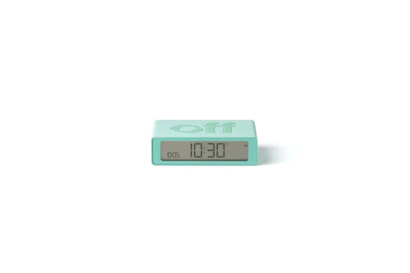 Lexon Flip Mini Şarj Edilebilir Alarm Saat Mint - 2