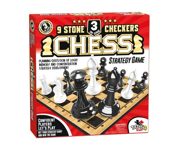 8225 SATRANÇ 9 TAŞ DAMA ürün görseli