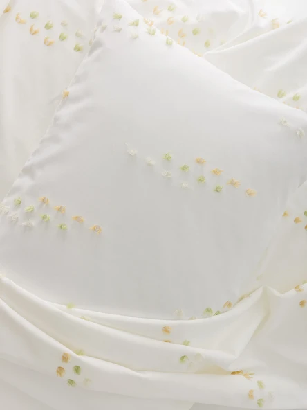 Cotton Box Twirly Çift Kişilik Nevresim Takımı Feya Bej - Resim 2