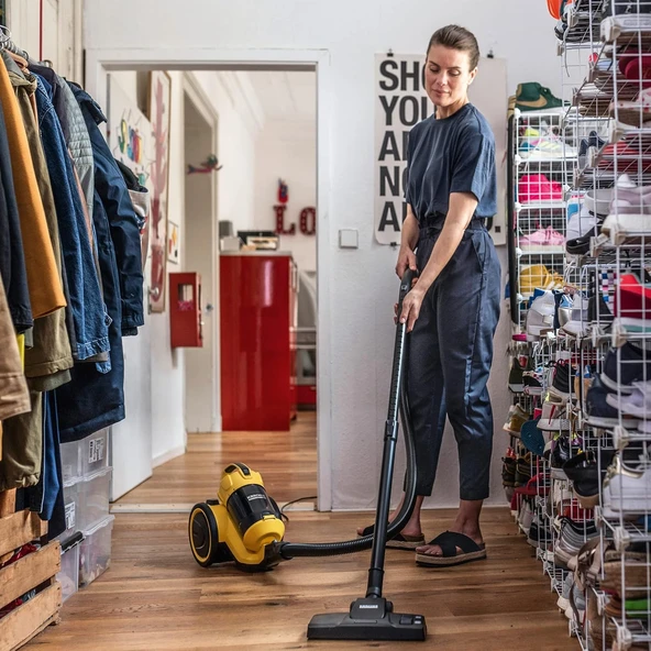 Karcher VC 3 Kablolu Toz Torbasız Elektrikli Süpürge - Resim 2