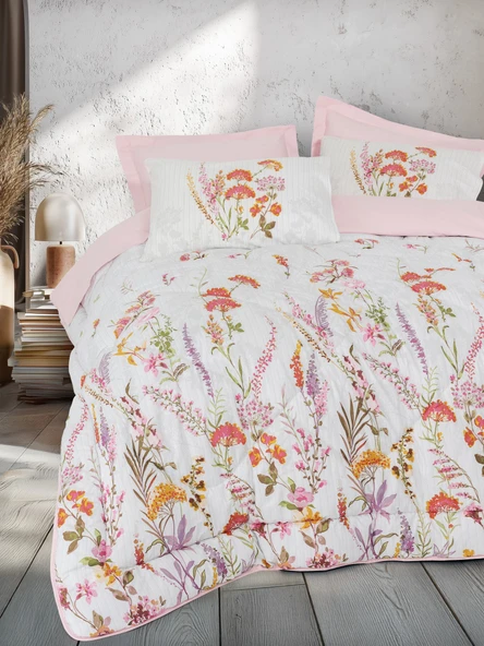 Cotton Box Çift Kişilik Uyku Seti Lilura Pembe ürün görseli 1