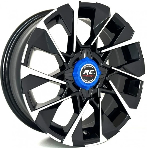 RC-420 6.5X16 4X100 ET35 60.1 Black Diamond Jant