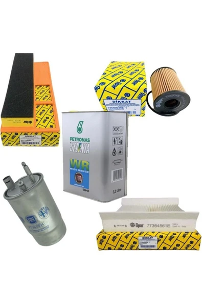 OPAR Fiat Albea 1.3 Jtd Multijet 16v 4plus Selenia 5w40 3,2lt 5LİSET 2002-2012 ürün görseli