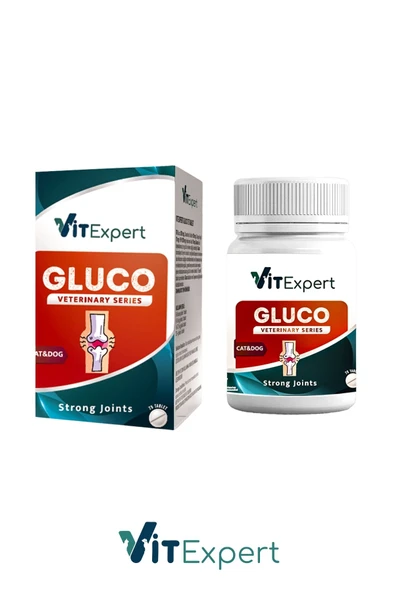 Vitexpert Kedi Ve Köpekler Için Glukozamin Eklem Sağlığı Destekleyici Lezzetli Yumuşak Gluco Tablet 60'lı - 7