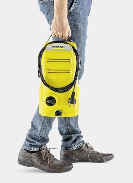 Karcher, K 2 Universal Car Basınçlı Yıkama Makinesi, Yıkama Fırçası, Köpük Nozulu, 0.5lt Araç Şampuanı, 110 Bar, 1.673-004.0, 228087, Sarı Siyah - 3