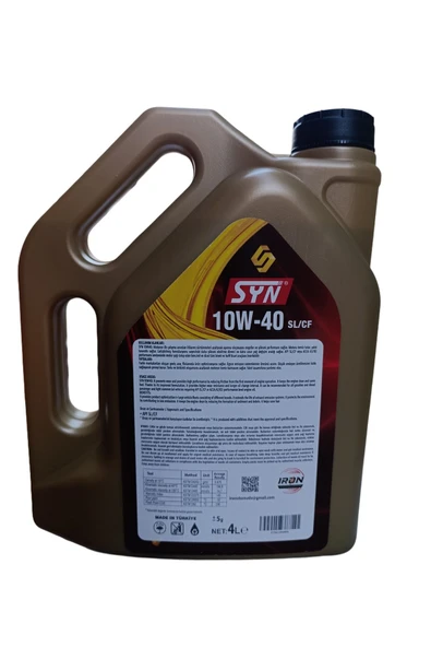 SYN EXTREME ENGİNE POWER 10W40 4LT 2024 URETİM - Resim 2