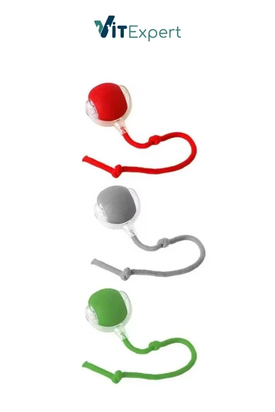 Vitexpert Yeni Nesil Şarjlı 3 Modlu LED Işıklı Akıllı İnteraktif Otomatik Yuvarlanan Hareketli Kedi Oyuncağı - 7