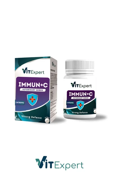 Vitexpert Immun C Strong Defence Kedi & Köpek Bağışıklık Sistemi Destekleyici Güçlendirici C Vitamini Tablet - 7