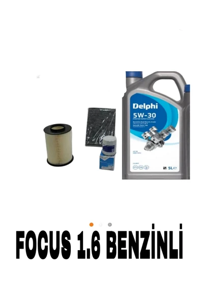 Sardes Ford Focus 2 1.6 Benzinli Filtre Bakım Seti 2008-2011(HAVA+YAĞ+KARBONLU POLEN) - Resim 4