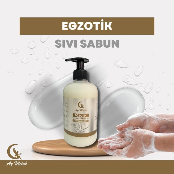 AYMELEK Doğal Sıvı Sabun Egzotik Meyve Kokulu Ferahlatıcı Ve Arındırıcı Etki 500ml - 2