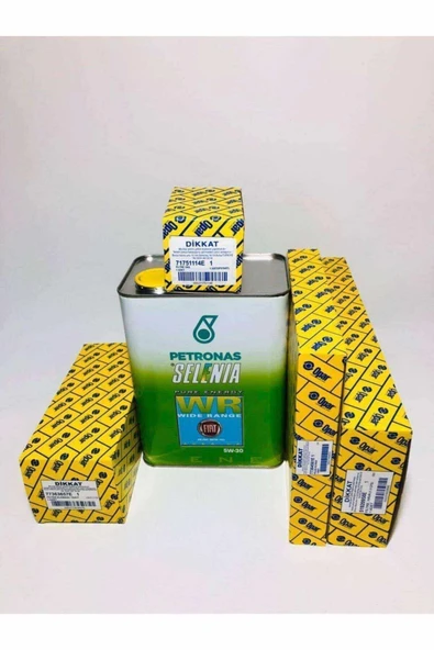 OPAR Fiat Fiorino 1.3 Multijet Euro 5 Filtre Bakım Seti 4 ' Lü Ve Selenia 5w30 Motor Yağı - Resim 2