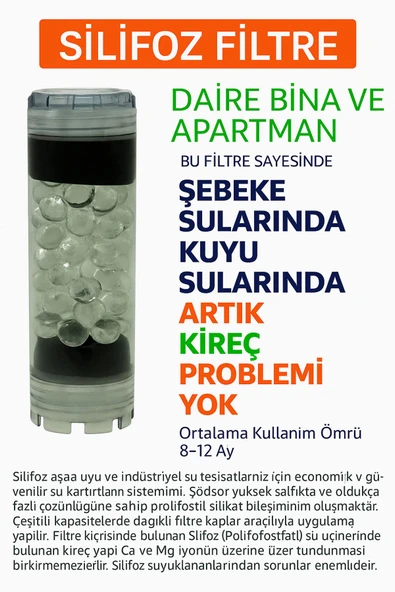 Bina Girişi 10" Filtrasyon Sistemi | Ana Giriş Su Filtresi | Temiz Ve Sağlıklı Su (FİLTRE DAHİL) - Resim 3