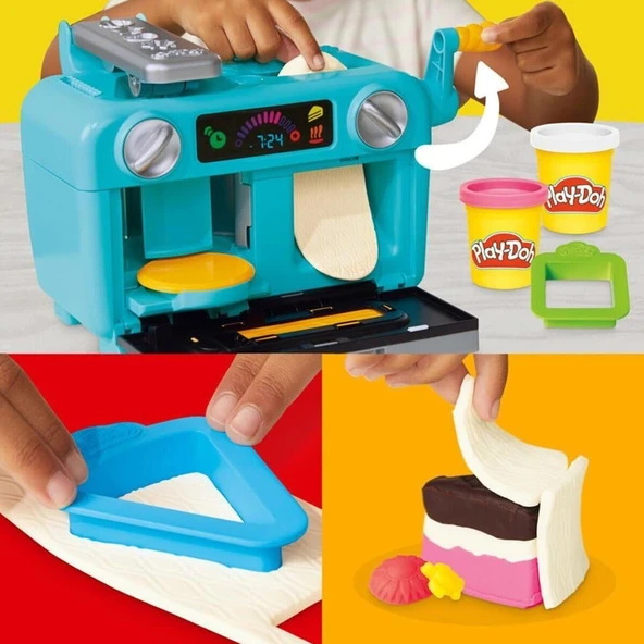 G0497 Play-Doh Süper Dilimli Kek Oyun Seti +3 yaş - 2