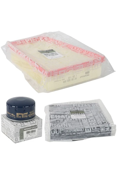 Denizer Renault Fluence 1.6 Filtre Seti ( Hava 859 - Yağ 913 - Polen 936 ) ürün görseli