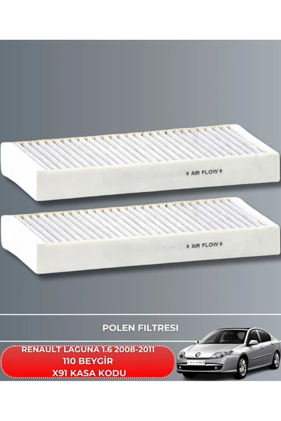 Petrol Ofisi RENAULT LAGUNA 1.6 2008-2009-2010-2011 110 BEYGİR FİLTRE - YAĞ BAKIM SETİ - Resim 4