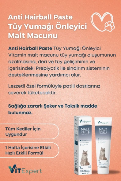 Vitexpert 2'li Set Sindirim Destekleyici Malt Macun Paketi Bağırsak Mide Sağlığı İçin Multi Vitamin Özel Paket - 3