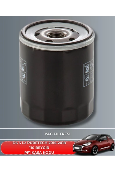 Petrol Ofisi DS 3 1.2 PURETECH 2015-2016-2017-2018 110 BEYGİR BAKIM SETİ - Resim 3