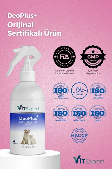 Vitexpert DeoPlus Bebek Pudrası Kokulu Köpek İdrar Tuvalet Çişi Koku Giderici Leke Çıkarıcı Çok Amaçlı Sprey - 3