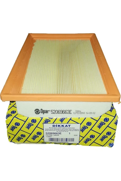 OPAR Egea 1.3 Multijet Euro 6 Bakım Seti 2016-2020 95bg 4iü - Resim 2