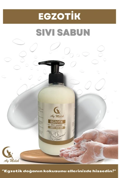AYMELEK Doğal Sıvı Sabun Egzotik Meyve Kokulu Ferahlatıcı Ve Arındırıcı Etki 500ml - 4