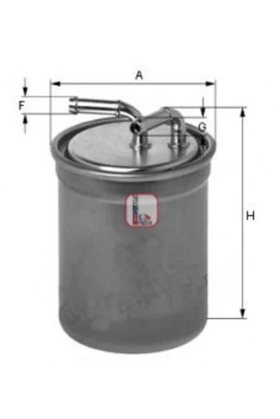 Sardes YAKIT FİLTRESİ - Sardes SF1045 ürün görseli