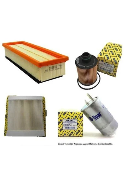 OPAR Fıltre Kıtı Egea 1.3 Eu6opp-55179777 55179777 ürün görseli