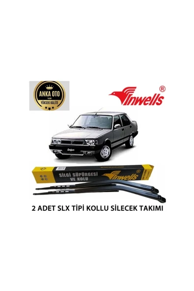 Inwells Tofaş Slx 2 Adet Silecek Silgi Süpürgesi Ve Kolu ürün görseli