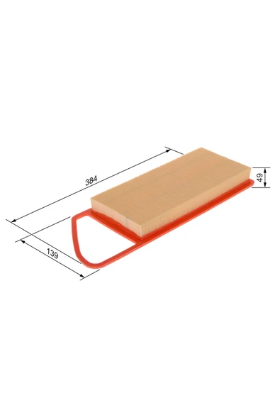 Bosch Peugeot 206 1.4 Hdi Dizel Filtre Bakım Seti 2002-2009 - Resim 2