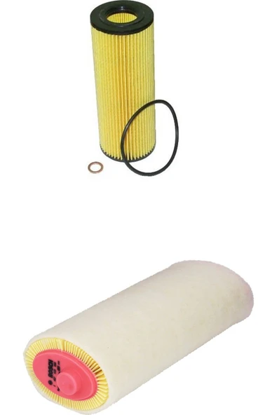 Bosch Filtre Bakım Seti Bmw 3 E91 318D 2008+ Hava + Yağ Filtre ürün görseli