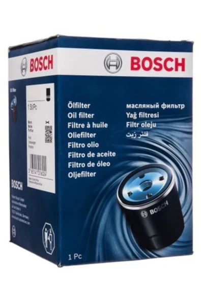 Bosch Yağ Filtresi Volvo Renault Chevrolet Caterpıllar ürün görseli