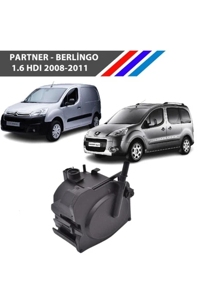 MEPARTS OtoMEPARTS Partner Tepee - Berlingo 1.6 HDI Motor Mazot Filtresi Müşürsüz 2008 - 2011 190195 - Resim 2