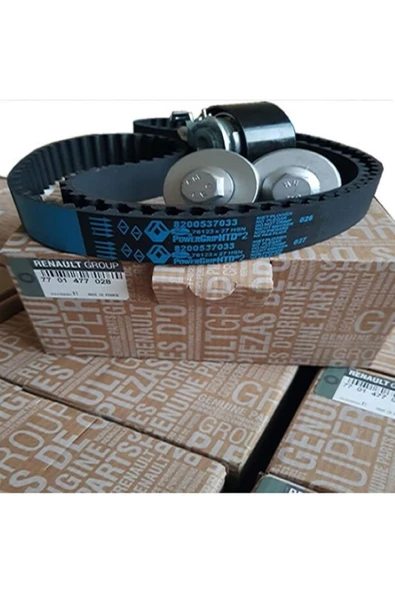 MAİS Orjinal Renault Ürünü Triger Set Clio Laguna, Symbol Iı, Kangoo Megane Iı-ııı 7701477028 - Resim 2