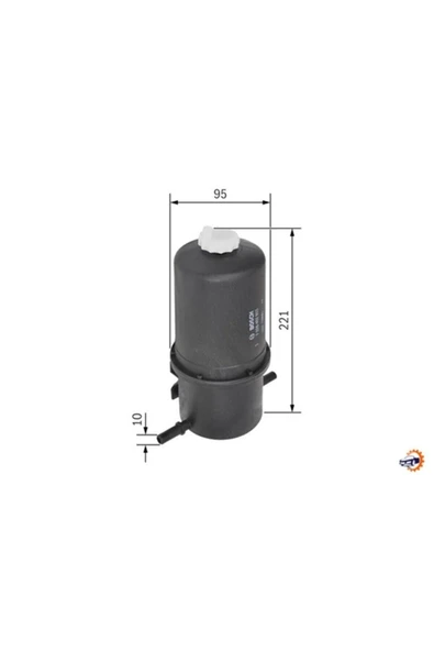 Bosch Yakıt Filtresi Vw Crafter 2.0 Tdı 11-16bos-f026402853 2h0127401 2h0127401 ürün görseli