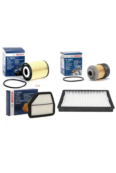 Bosch Chevrolet Captiva C100 2.0 Dizel Periyodik Bakım Seti () ürün görseli
