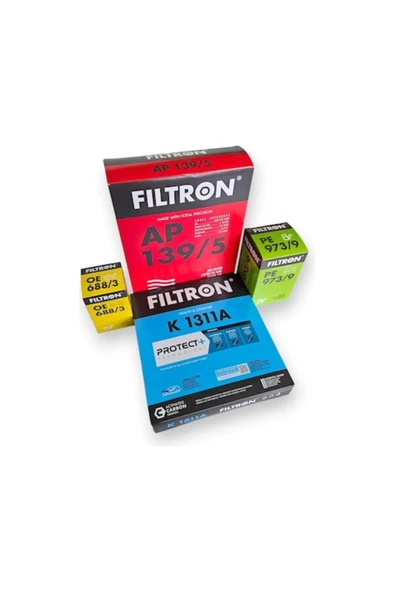 FITRON Audi A3 Sportback 17-20 1.6 Dizel Hava Yağ Yakıt Polen Filtre Set ürün görseli