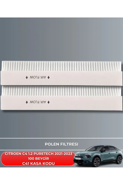 Petrol Ofisi CITROEN C4 1.2 PURETECH 2021-2022-2023 100 BEYGİR FİLTRE - YAG BAKIM SETİ - 4