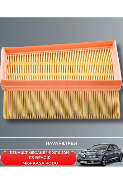 Petrol Ofisi RENAULT MEGANE 1.6 2016-2017-2018-2019 115 BEYGİR FİLTRE - YAĞ BAKIM SETİ - Resim 2