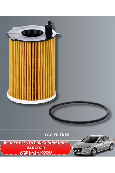 Petrol Ofisi PEUGEOT 508 1.6 HDI - E-HDI 2011-2012-2013-2014-2015 112-115 BEYGİR BAKIM SET - Resim 3