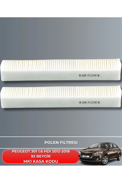 Petrol Ofisi PEUGEOT 301 1.6 HDI 2012-2013-2014-2015-2016-2017-2018 92 BEYGİR FİLTRE - YAG BAKIM SETİ - Resim 4